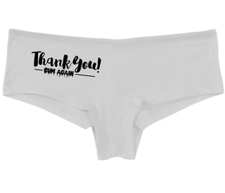 Thank You Cum Again - White Boy Short