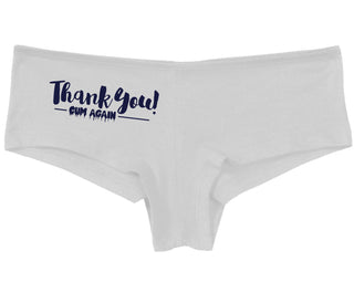 Thank You Cum Again - White Boy Short