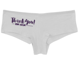 Thank You Cum Again - White Boy Short