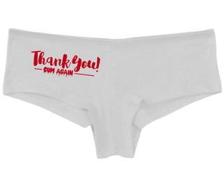 Thank You Cum Again - White Boy Short