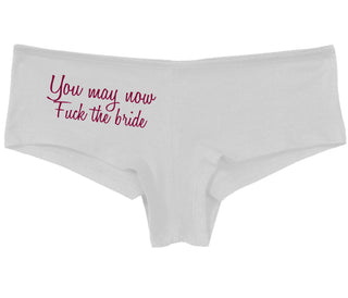 You May Now Fuck The Bride - White Boy Short