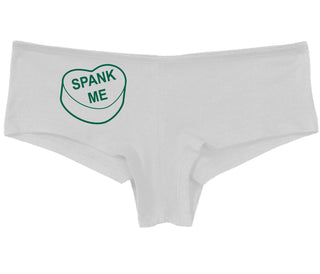 Valentines Day Candy - Spank Me - White Boy Short