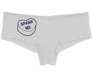 Valentines Day Candy - Spank Me - White Boy Short
