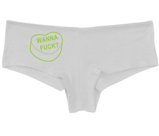 Valentines Day Candy - Wanna Fuck - White Boy Short
