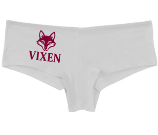 Vixen With Fox Logo - White Boy Short