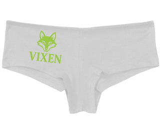 Vixen With Fox Logo - White Boy Short