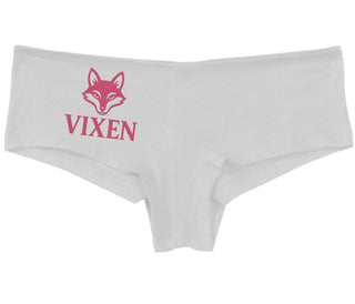 Vixen With Fox Logo - White Boy Short
