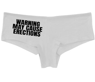 Warning May Cause Erections - White Boy Short