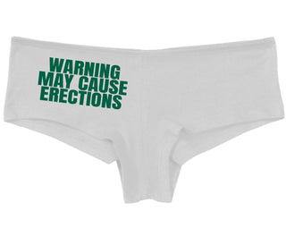 Warning May Cause Erections - White Boy Short