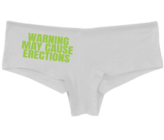 Warning May Cause Erections - White Boy Short
