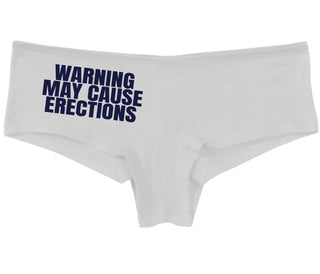 Warning May Cause Erections - White Boy Short