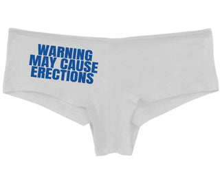 Warning May Cause Erections - White Boy Short