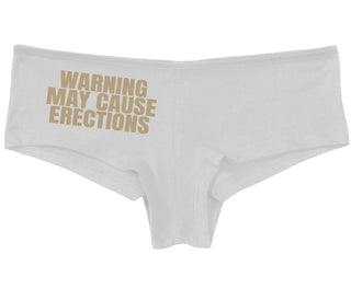 Warning May Cause Erections - White Boy Short