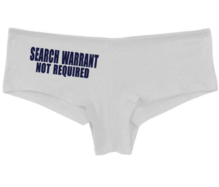 Search Warrant Not Required - White Boy Short