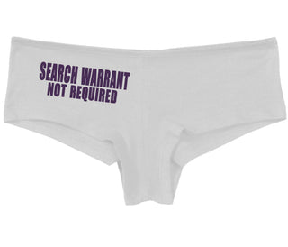 Search Warrant Not Required - White Boy Short