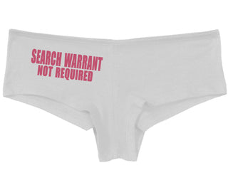 Search Warrant Not Required - White Boy Short