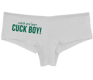 Watch And Learn Cuck Boy - White Boy Short