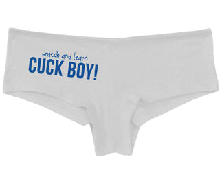 Watch And Learn Cuck Boy - White Boy Short