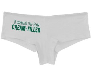 I Want To Be Cream Filled - White Boy Short