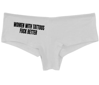 Women With Tattoos Fuck Better - White Boy Short