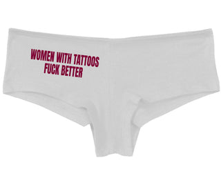 Women With Tattoos Fuck Better - White Boy Short