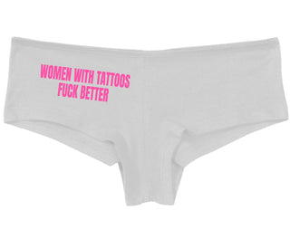Women With Tattoos Fuck Better - White Boy Short