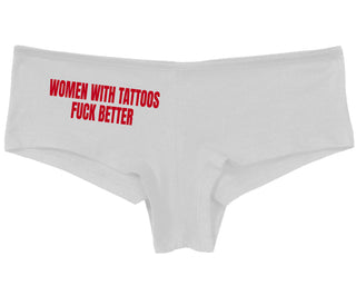 Women With Tattoos Fuck Better - White Boy Short