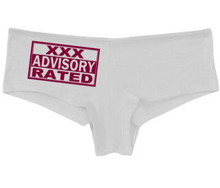 XXX Rated  Advisory Warning - White Boy Short