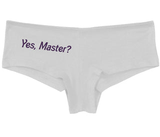 Yes Master ? - White Boy Short