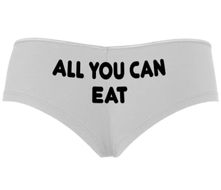 All You Can Eat - White Boyshort