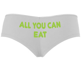 All You Can Eat - White Boyshort
