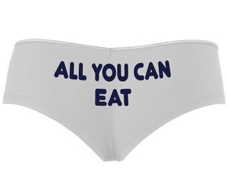 All You Can Eat - White Boyshort
