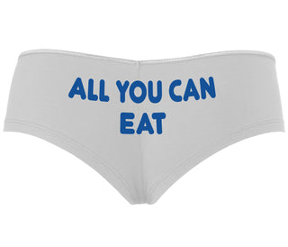 All You Can Eat - White Boyshort