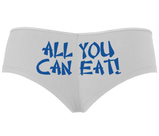 All You Can Eat Chinese Takaway Style - White Boyshort
