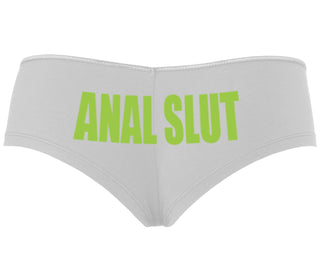 Anal Slut - White Boyshort