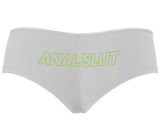Anal Slut - White Boyshort