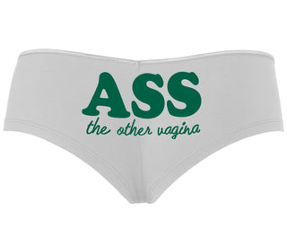 Ass The Other Vagina - White Boyshort