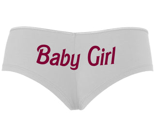 Baby Girl - White Boyshort
