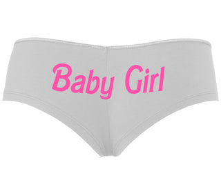 Baby Girl - White Boyshort