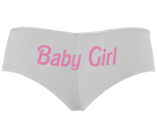 Baby Girl - White Boyshort