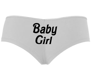 Baby Girl - White Boyshort