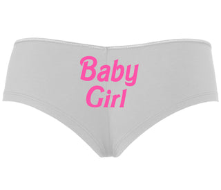 Baby Girl - White Boyshort
