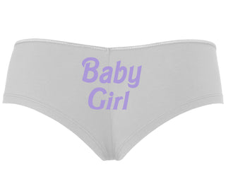 Baby Girl - White Boyshort
