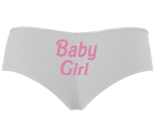 Baby Girl - White Boyshort