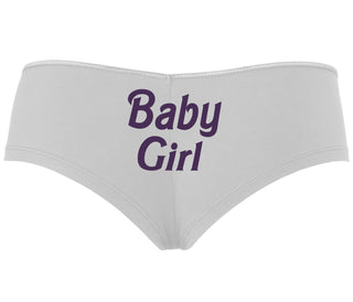 Baby Girl - White Boyshort