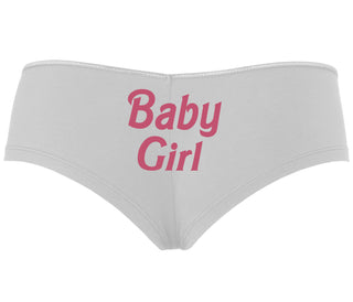 Baby Girl - White Boyshort
