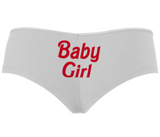 Baby Girl - White Boyshort