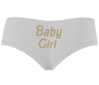 Baby Girl - White Boyshort