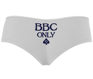 BBC Only - Queen Of Spades - White Boyshort