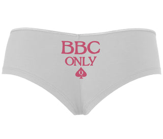 BBC Only - Queen Of Spades - White Boyshort